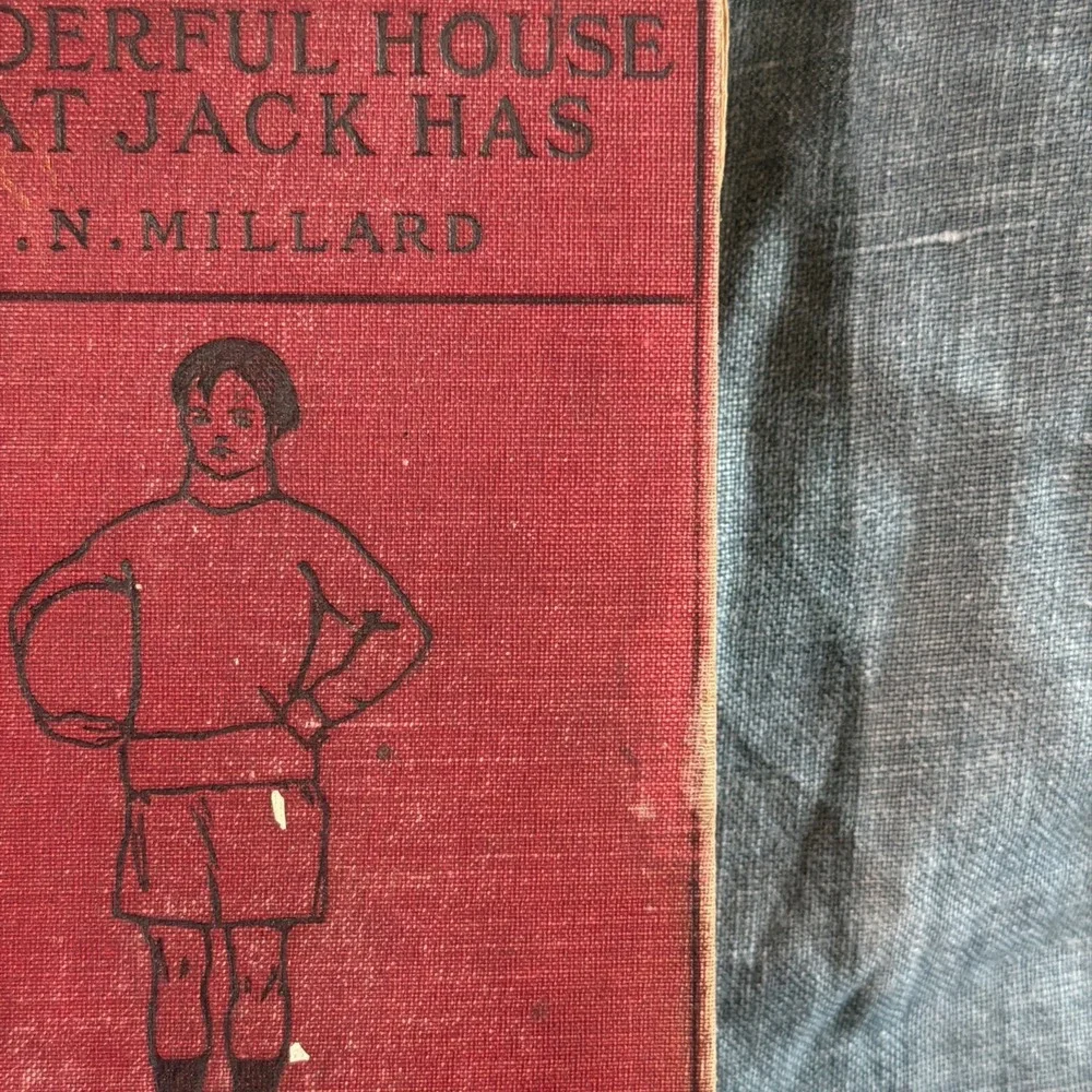 The Wonderful House That Jack Has 1908 Antique Book C.N. Millard Physiology HC